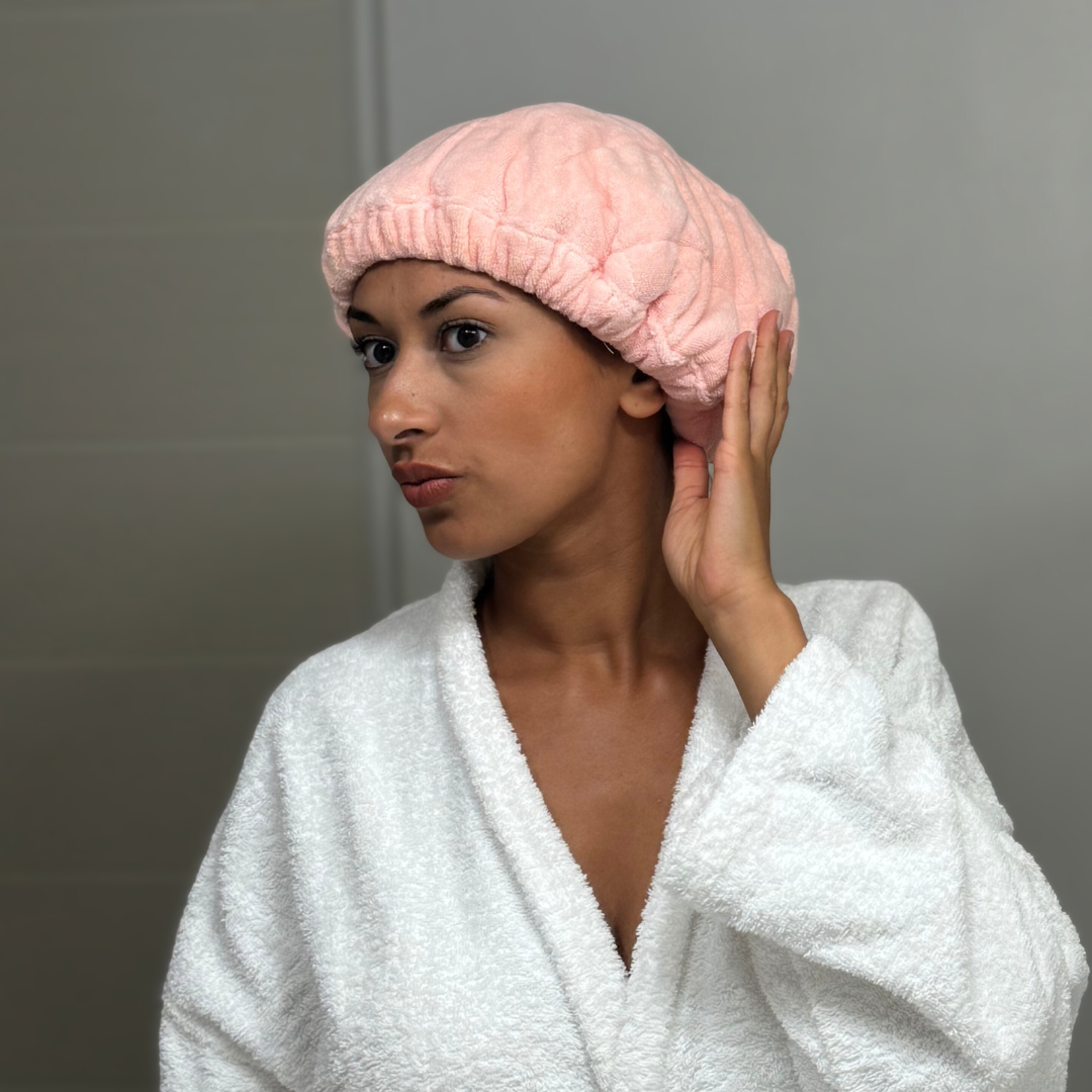 Bonnet de soin chauffant