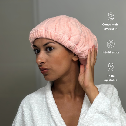 Bonnet de soin chauffant